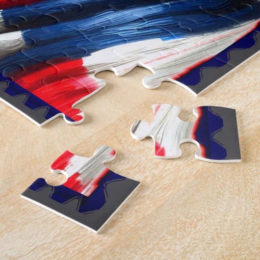 L'Amerique - Mslm Legpuzzel (Zijkant)