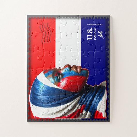  L'Amerique - Mslm Legpuzzel (Verticaal)