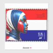  L'Amerique - Mslm Sticker (Vel)