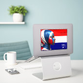  L'Amerique - Mslm Sticker (Laptop op bureau)