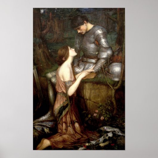 Lamia (1905) door John Waterhouse Poster (Voorkant)