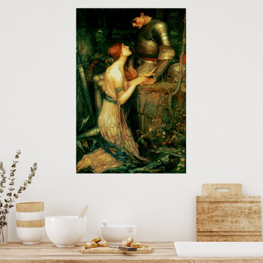 Lamia (1905) ~ Fine Art Canvas Poster (Keuken)