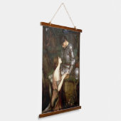 Lamia (1905) van John Waterhouse Hangend Wandkleed (Gebogen)