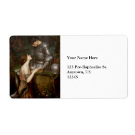 Lamia door John William Waterhouse Etiket