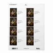 Lamia door John William Waterhouse Etiket (Full Sheet)