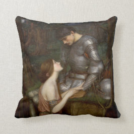Lamia door John William Waterhouse Kussen