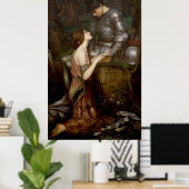 Lamia door John William Waterhouse Poster (Thuiskantoor)
