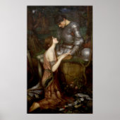 Lamia door John William Waterhouse Poster (Voorkant)
