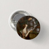 Lamia door John William Waterhouse Ronde Button 3,2 Cm (Voorkant /achterkant)