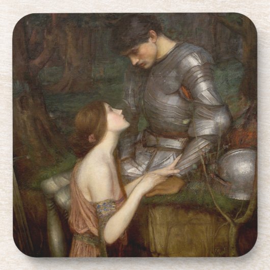 Lamia en de soldaat van John William Waterhouse Bier Onderzetter (Voorkant)