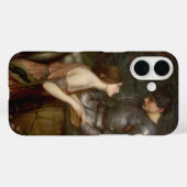 Lamia en de soldaat van John William Waterhouse Case-Mate iPhone Case (Achterkant (horizontaal))