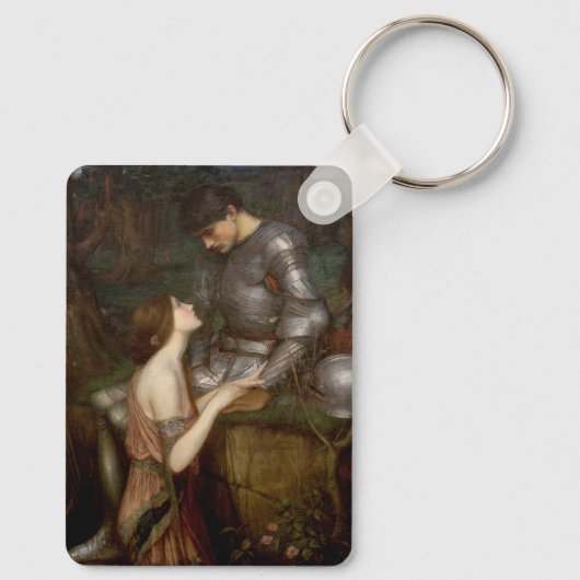 Lamia en de soldaat van John William Waterhouse Sleutelhanger (Achterkant)