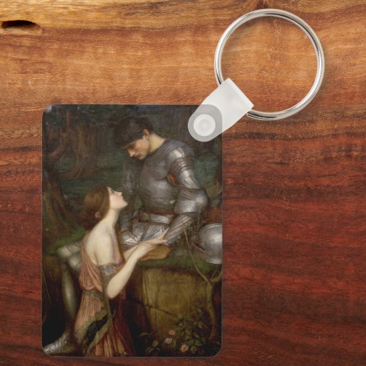Lamia en de soldaat van John William Waterhouse Sleutelhanger (Achterkant)