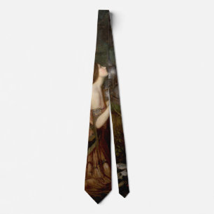 Lamia en de soldaat van John William Waterhouse Stropdas