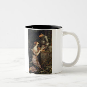 Lamia en de Soldier - John William Waterhouse Tweekleurige Koffiemok