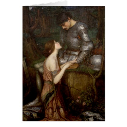 Lamia en de Soldier van John William Waterhouse (Voorkant)