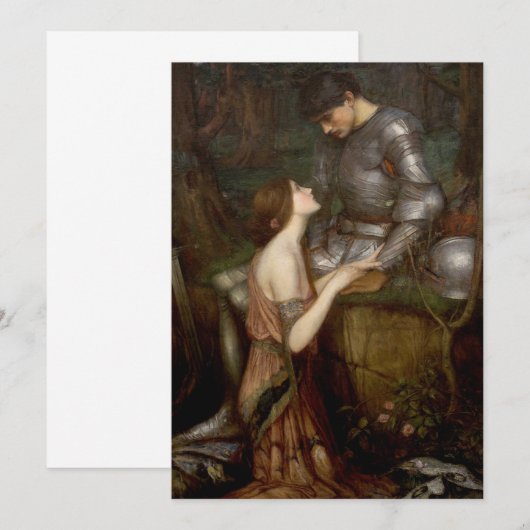 Lamia en de Soldier van John William Waterhouse (Voorkant / Achterkant)