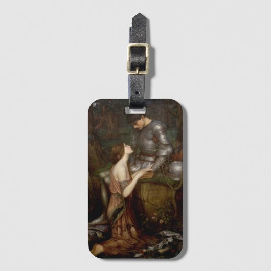 Lamia en de Soldier van John William Waterhouse Bagagelabel (Voorkant (verticaal))