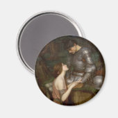 Lamia en de Soldier van John William Waterhouse Magneet (Voorkant / Achterkant)