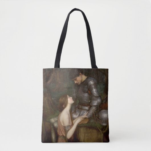 Lamia en de Soldier van John William Waterhouse Tote Bag (Voorkant)