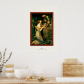 Lamia ~ John William Waterhouse Poster (Keuken)