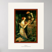 Lamia ~ John William Waterhouse Poster (Voorkant)
