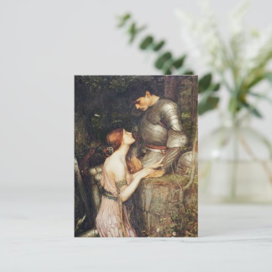 Lamia op haar Knees Briefkaart (Staand voorkant)