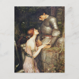 Lamia op haar Knees Briefkaart