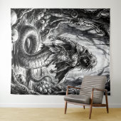 Lamia the Serpent Queen of Skulls Wandkleed (In Situ (horizontaal))