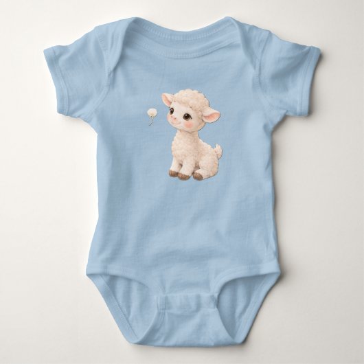 Lamina Babyshort – Zachte Boerenbaby Uitrusting Romper (Voorkant)