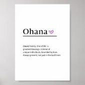 Lamina Ohana Poster (Voorkant)