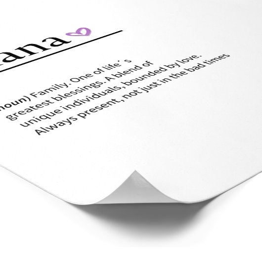 Lamina Ohana Poster (Hoek)