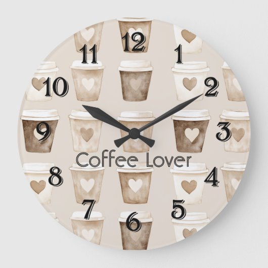 Laminated Placemat Grote Klok (Voorkant)