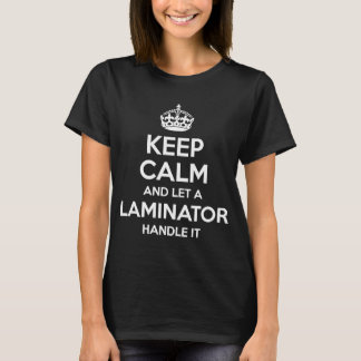LAMINATOR Functietitel Beroep Verjaardag Werk Id T-shirt