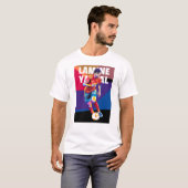 Lamine Yamal in WPAP-stijl T-shirt (Voorkant volledig)