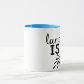 Lamineren is mijn jam! Mok (Midden)