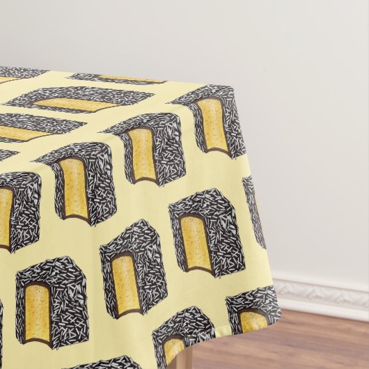 Lamington Australian Food Bake Sale Dessert Bakery Tafelkleed (Voorbeeld)