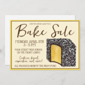 Lamington Australische bake Sale Dessert Bakery Kaart (Voorkant / Achterkant)