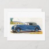 Lammas Graham Foursome Drop Head Coupe Briefkaart (Voorkant / Achterkant)