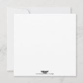 Lammas Harvest Floral Pentacle Feestdagenkaart (Achterkant)