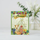 Lammas Lughnasadh Pagan Fantasy Art Briefkaart (Staand voorkant)