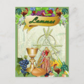 Lammas Lughnasadh Pagan Fantasy Art Briefkaart (Voorkant)