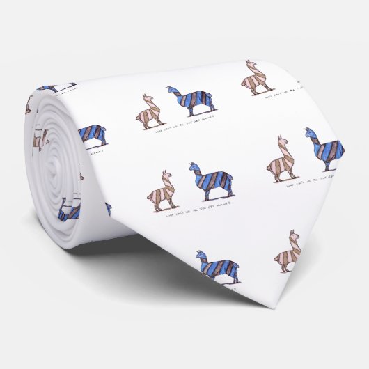 lammatjurk stropdas (Opgerold)