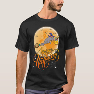 Lammerantje Rijd Heks Schot Hagel Maan Vintage Lam T-shirt