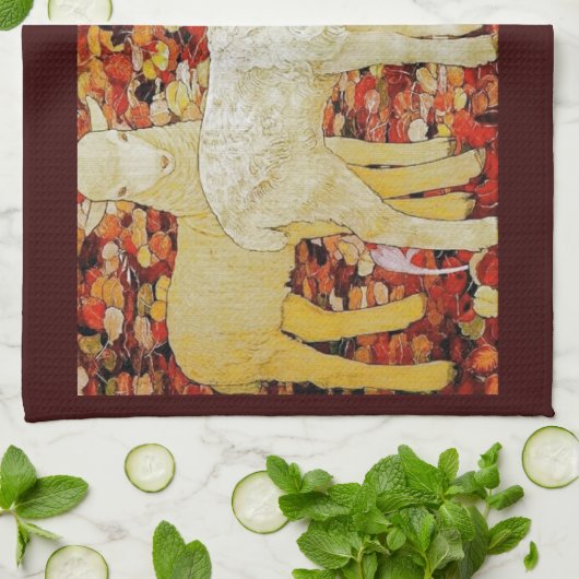 lammeren theedoek (Gevouwen)