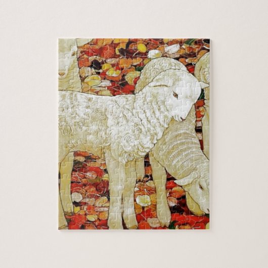 Lammetjes Legpuzzel (Verticaal)
