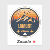 Lamont, Alberta Sticker (Vel)