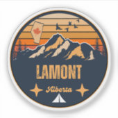 Lamont, Alberta Sticker (Voorkant)