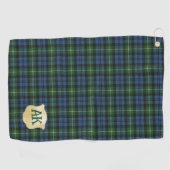 Lamont Ancient Original Scottish Tartan Golfhanddoek (Horizontaal)