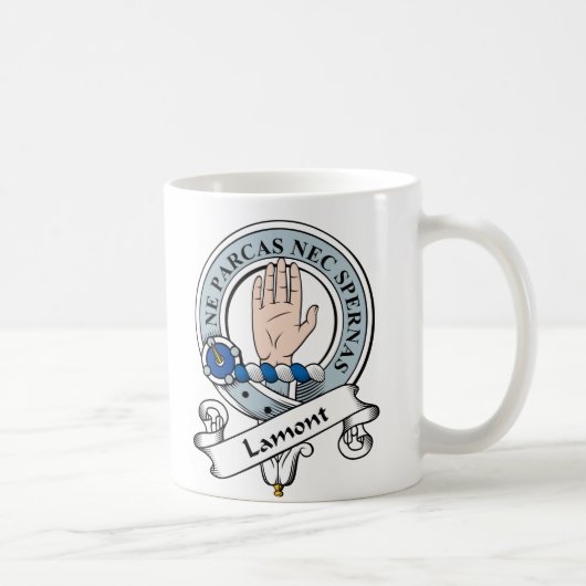 Lamont Clan Badge Koffiemok (Rechts)